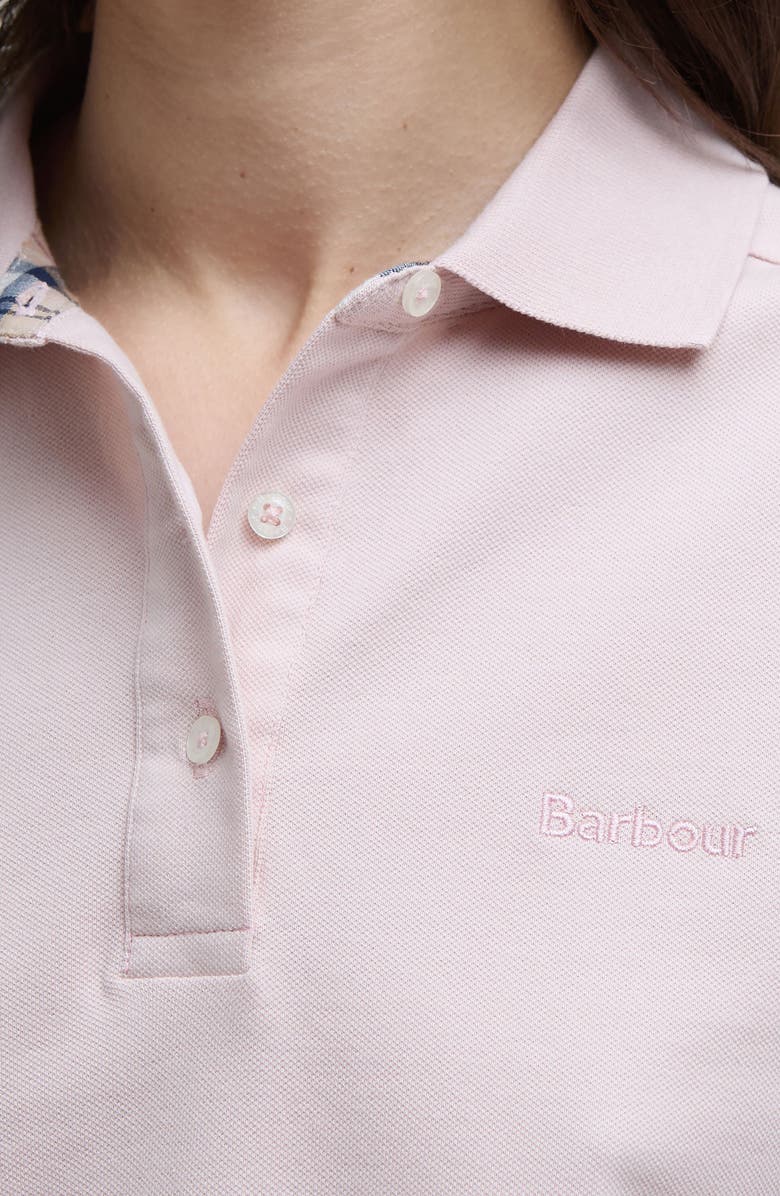 Barbour Bowford Stretch Cotton Polo, Alternate, color, Primrose Pink