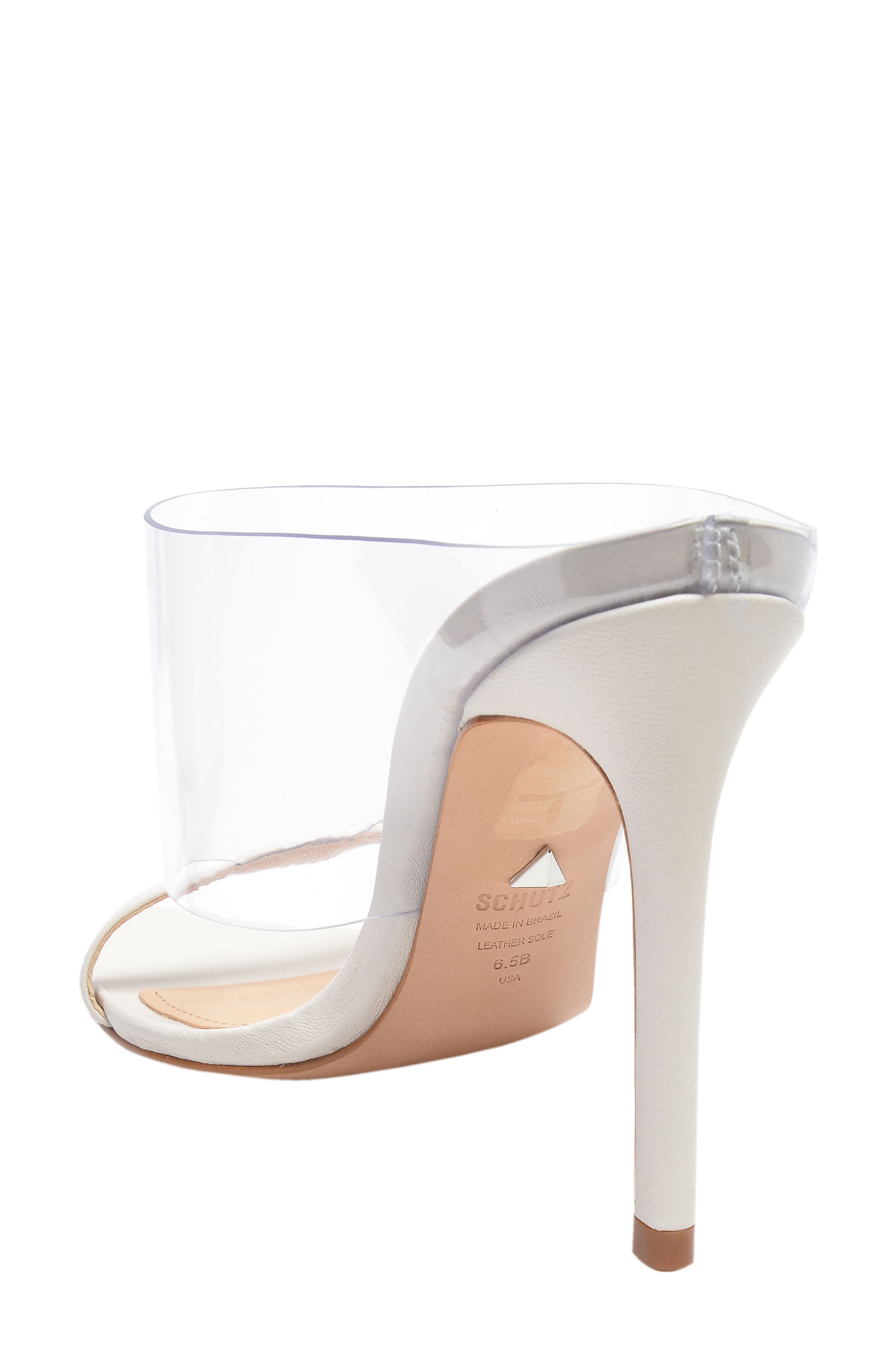 Schutz x Adriana Lima Naked Mule, Alternate, color, 