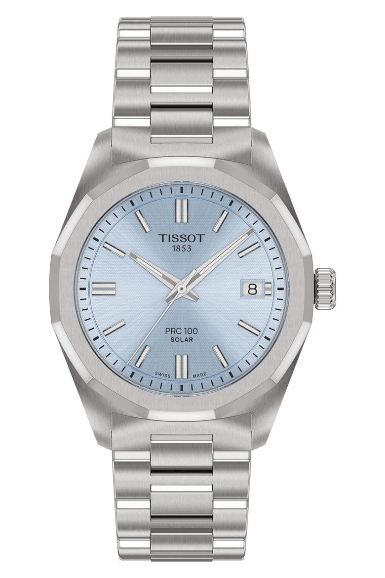 PRC 100 Solar Quartz Bracelet Watch, 34mm | Nordstrom