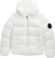 Save The Duck Kids' Lory Shiny Hooded Puffer Jacket