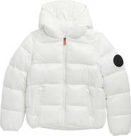 Save The Duck Kids' Lory Shiny Hooded Puffer Jacket