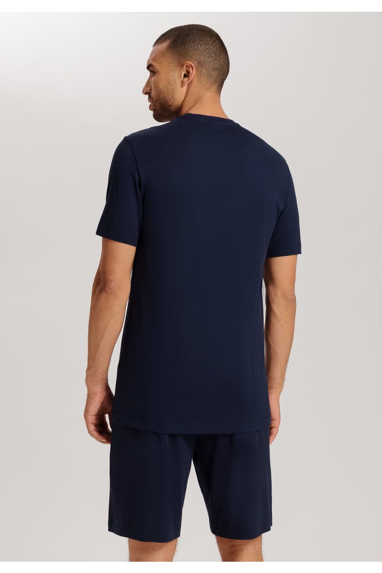 Night and Day Cotton Crew Neck T-Shirt, Alternate, color, Deep Navy