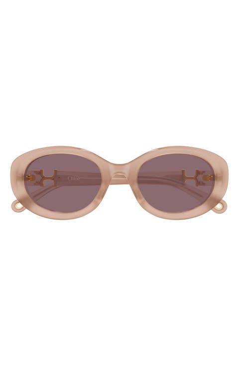 CH0323SK 54mm Gradient Round Sunglasses
