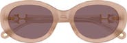 Chloé CH0323SK 54mm Gradient Round Sunglasses