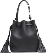 【Valentino】DRAWSTRING BAG SO SEAU◆7W2B0R99HHL Valentino Garavani So Seau Tassel Leather Bucket Bag