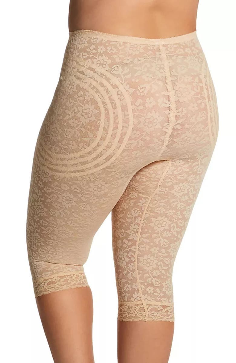 Rago Extra Firm Leg Shaper Leggings, Alternate, color, Beige