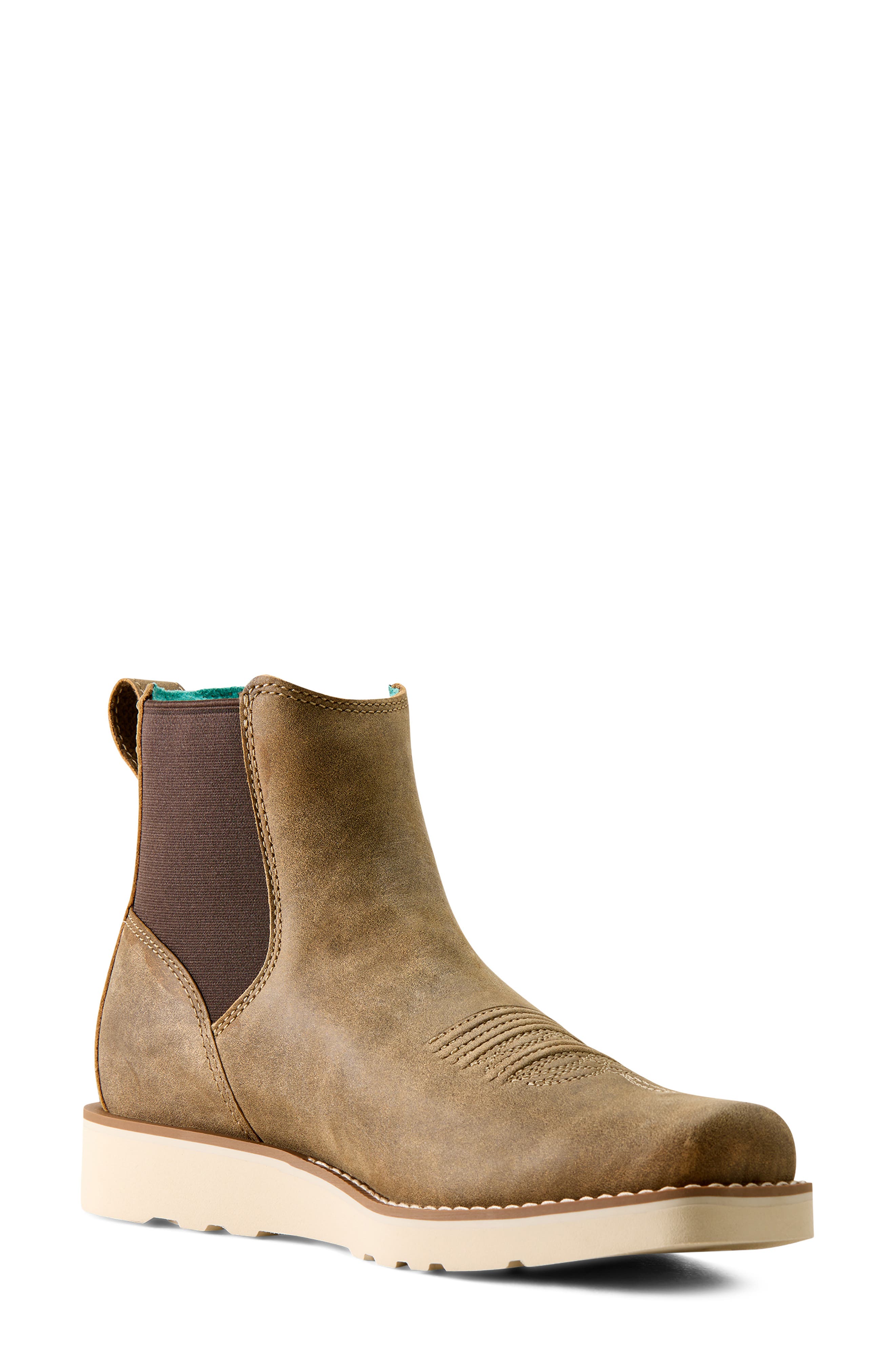 Southlite Leather Chelsea Boot, Main, color, BROWN BOMBER