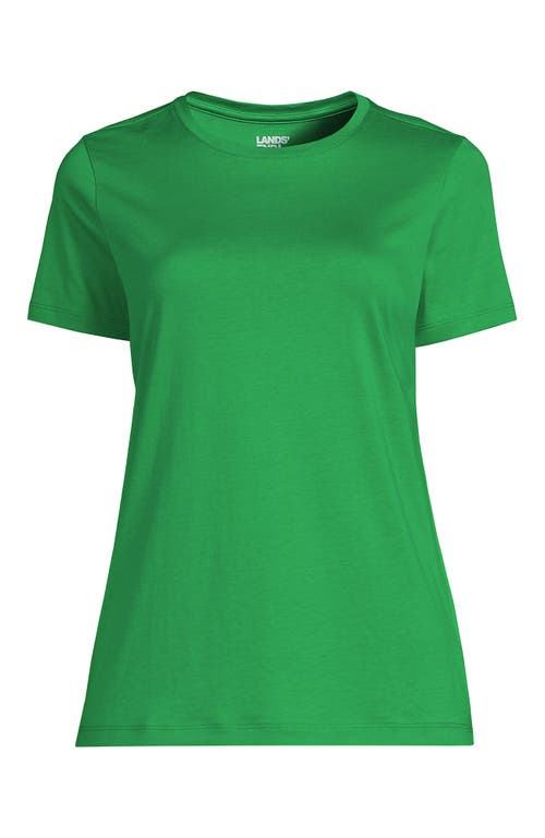 Lands' End Relaxed Supima Cotton Crew Neck T-shirt