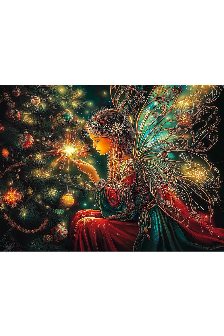 Christmas Fairy 1000 piece Jigsaw Puzzle for Adults, Alternate, color, Multicolor