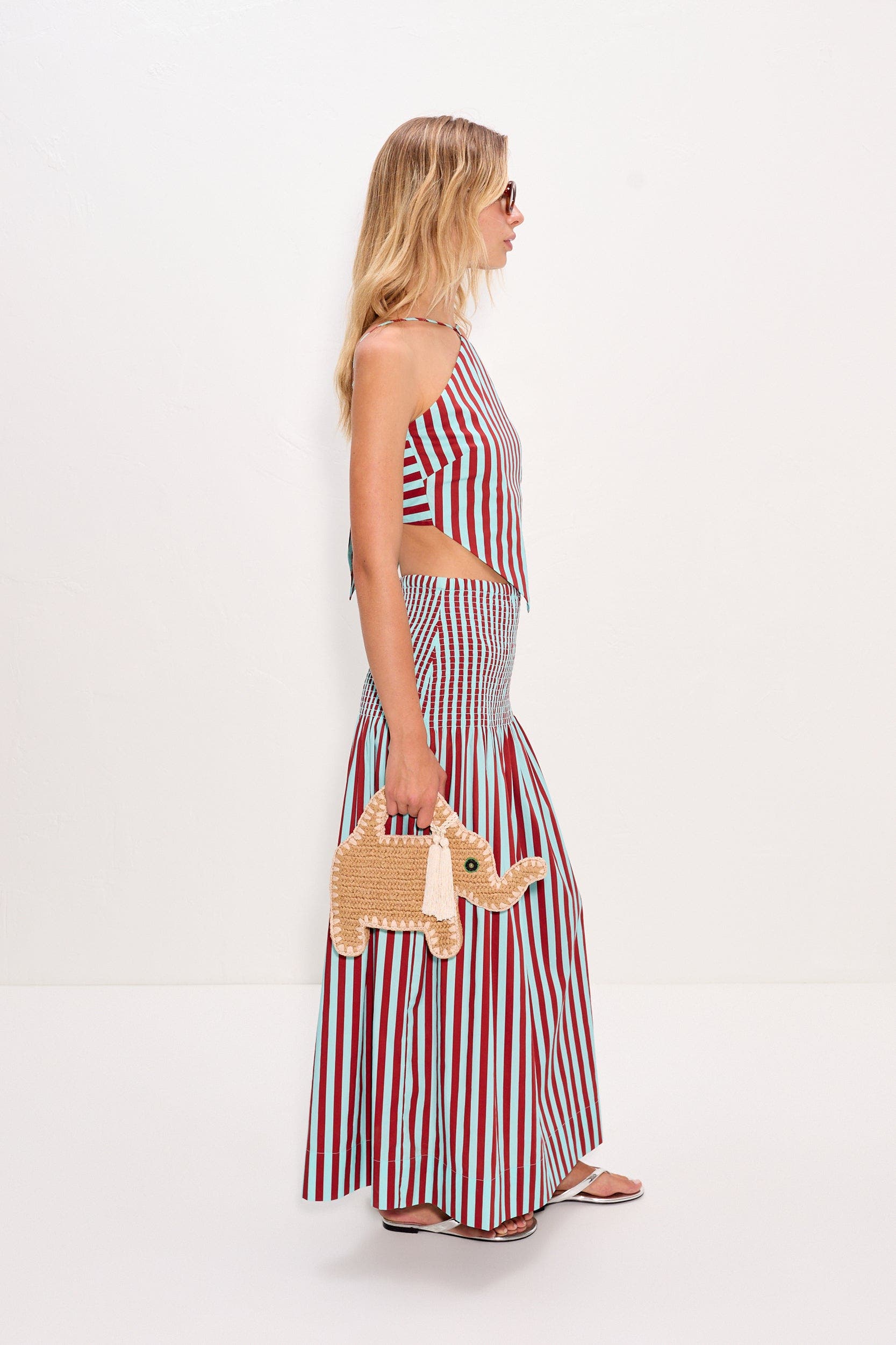Kit Poplin Tie Top - image 4