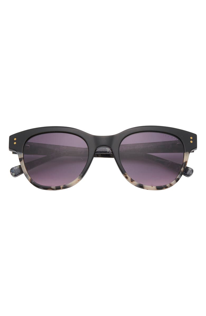 Ted Baker London 52mm Cat Eye Sunglasses, Main, color, Black