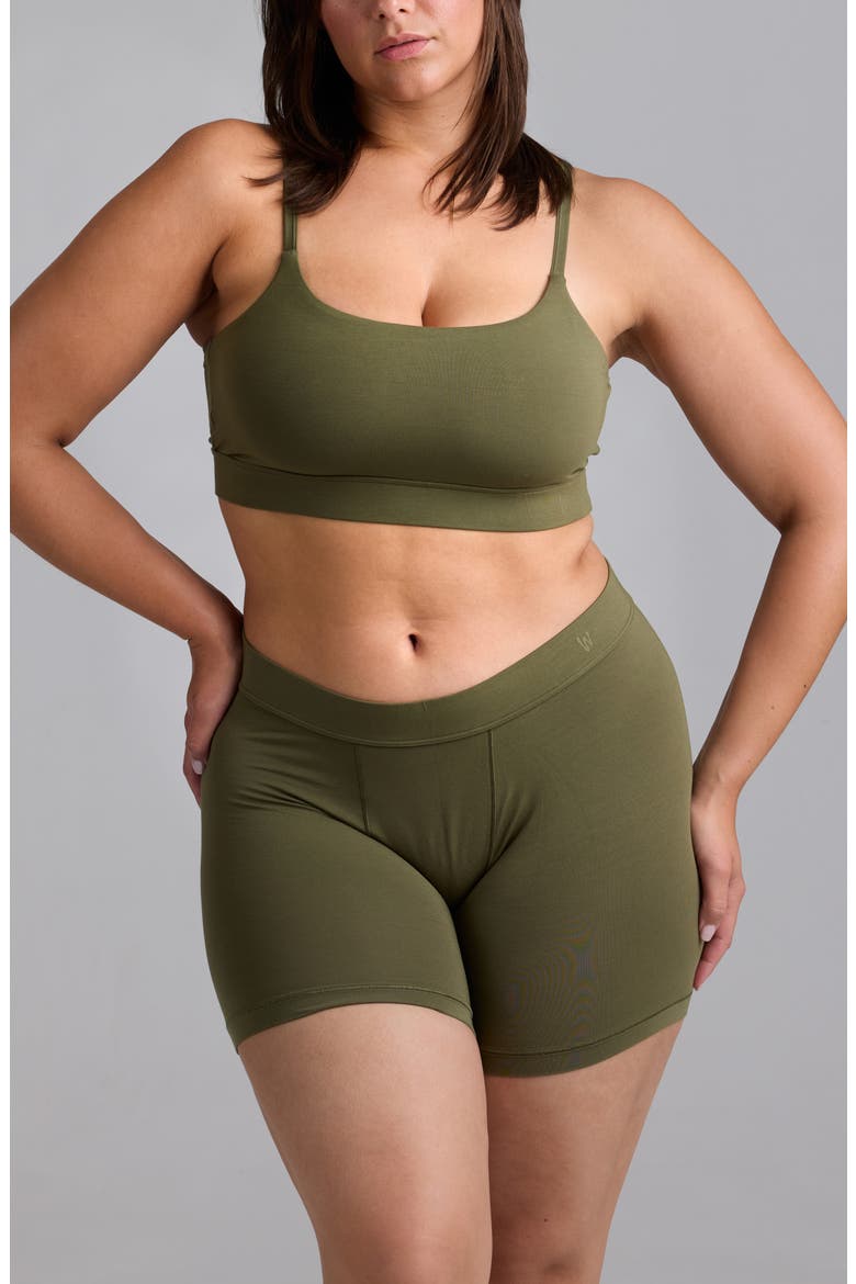 Luxe Baller 5-Inch Modal Boxer Briefs, Alternate, color, OLIVE