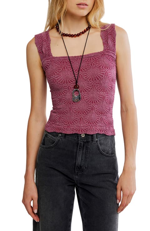 Love Letter Floral Knit Camisole