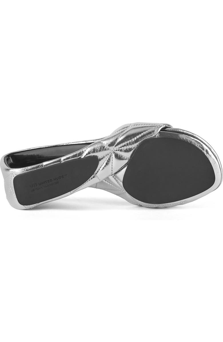 United Nude Mobius Mid Puffy, Alternate, color, Silver Puffy
