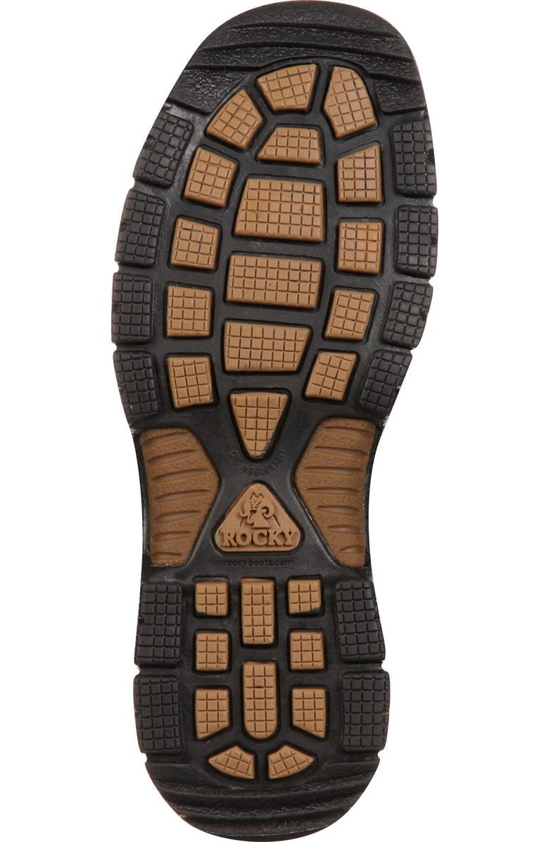 Rocky SlipResistant Waterproof Steel Toe Waterproof Work Boots, Alternate, color, Dark Brown