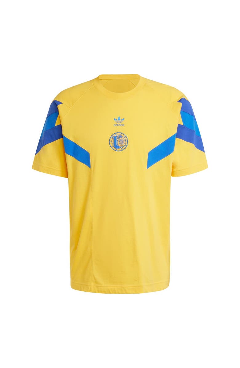 adidas Originals Men's adidas Originals Gold Tigres UANL Lifestyler T-Shirt, Main, color,
