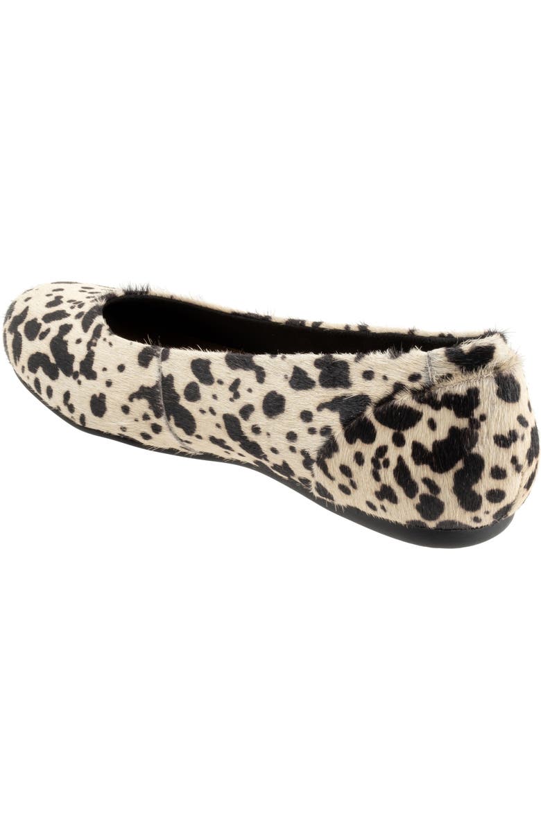 SoftWalk<sup>®</sup> Sonoma Genuine Calf Hair Flat, Alternate, color, Black/ White Pony