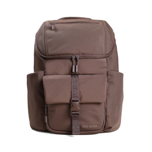 Itzy Ritzy Belong Bucket Backpack In Brown