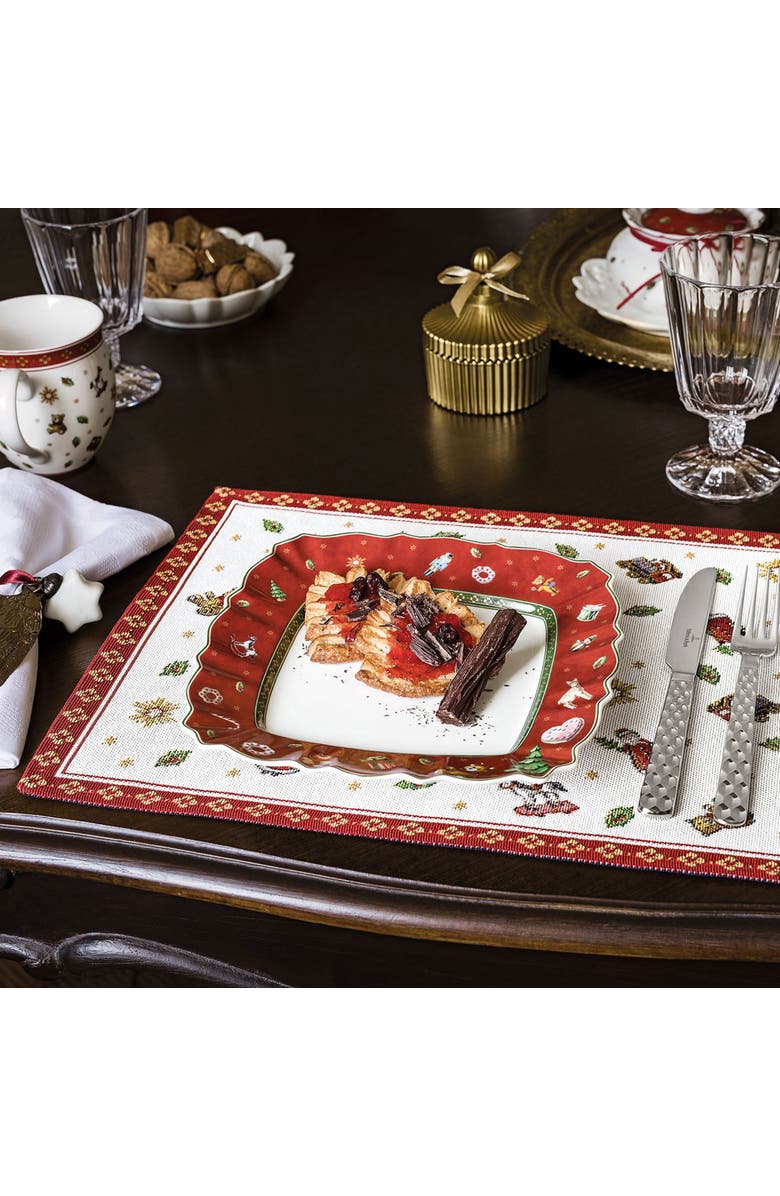 Villeroy & Boch Toy's Delight Embroidered Placemat Toys, Alternate, color, Multi