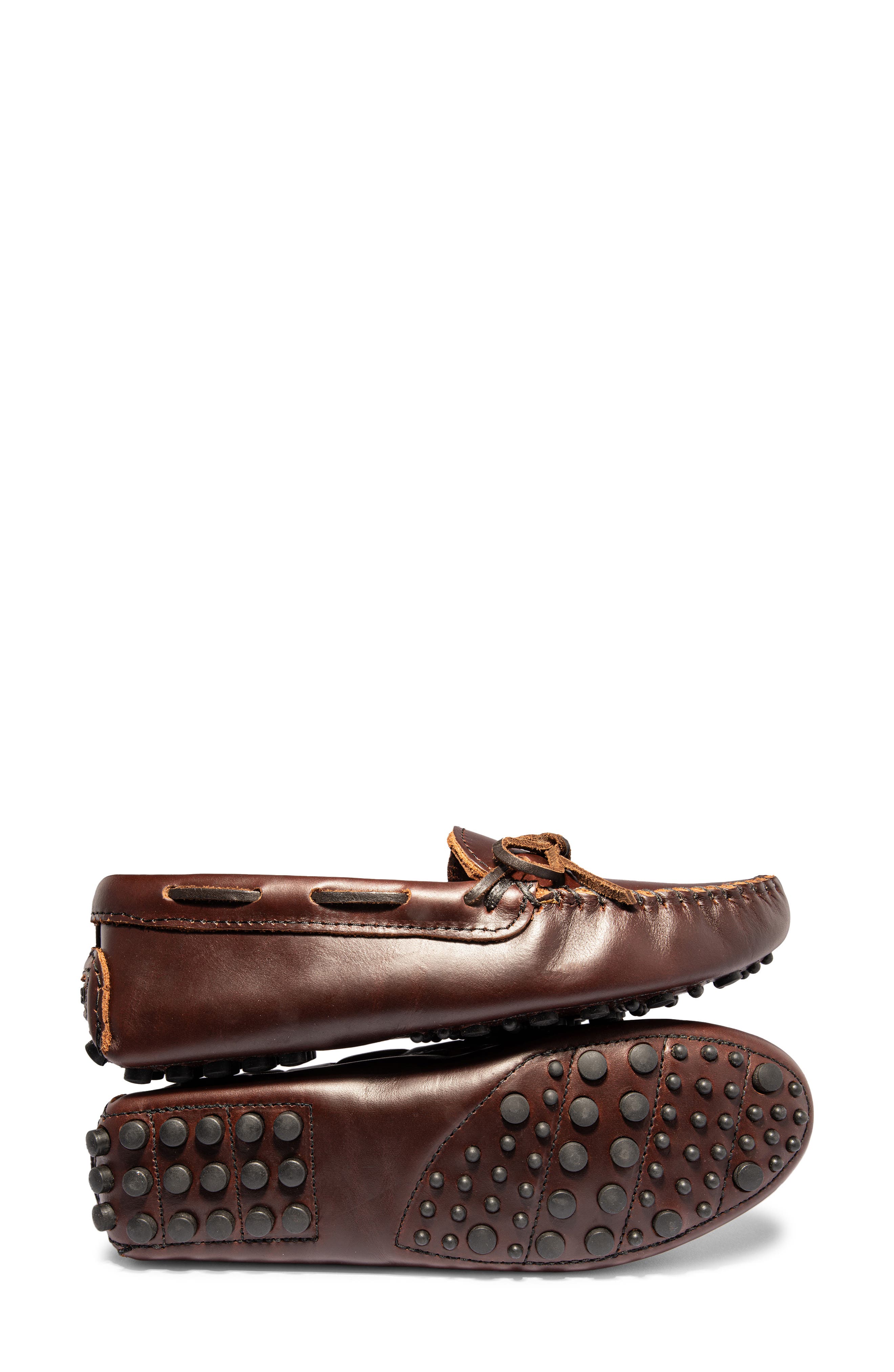 Minnetonka Driving Shoe, Alternate, color, Dark Brown Lariat