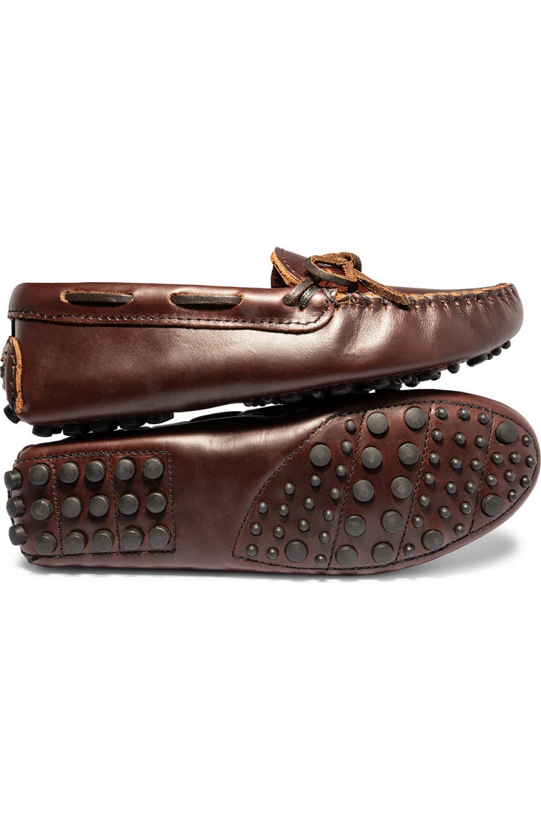 Minnetonka Driving Shoe, Alternate, color, Dark Brown Lariat