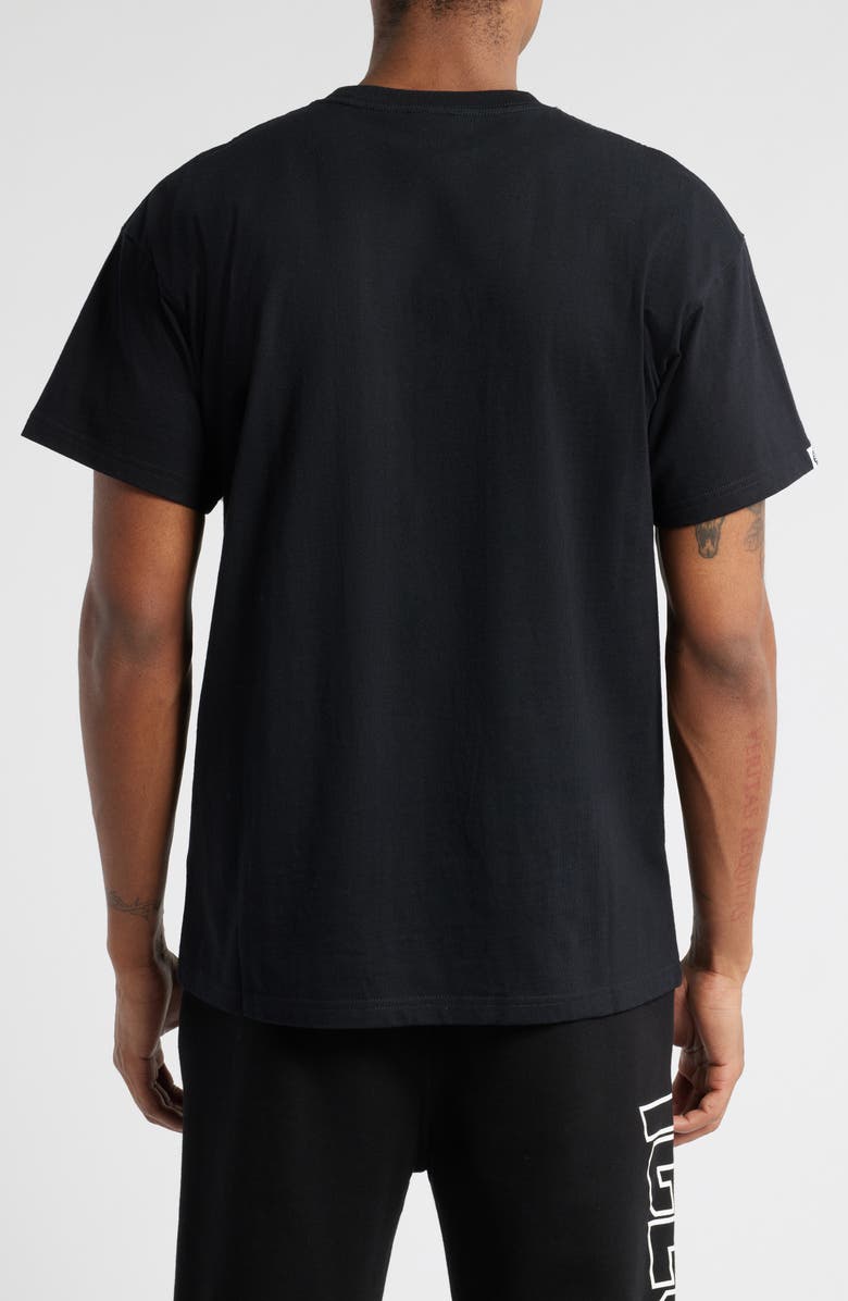 ICECREAM Outline Graphic T-Shirt, Alternate, color, Black