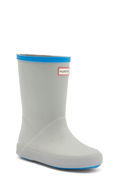 Hunter Kids' First Classic Rain Boot In Gray
