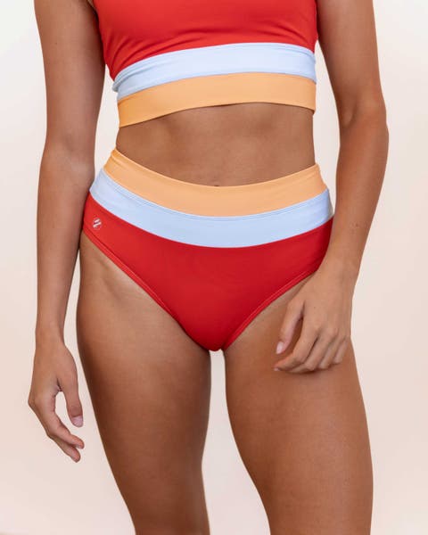 Colorblock Swim Bottom