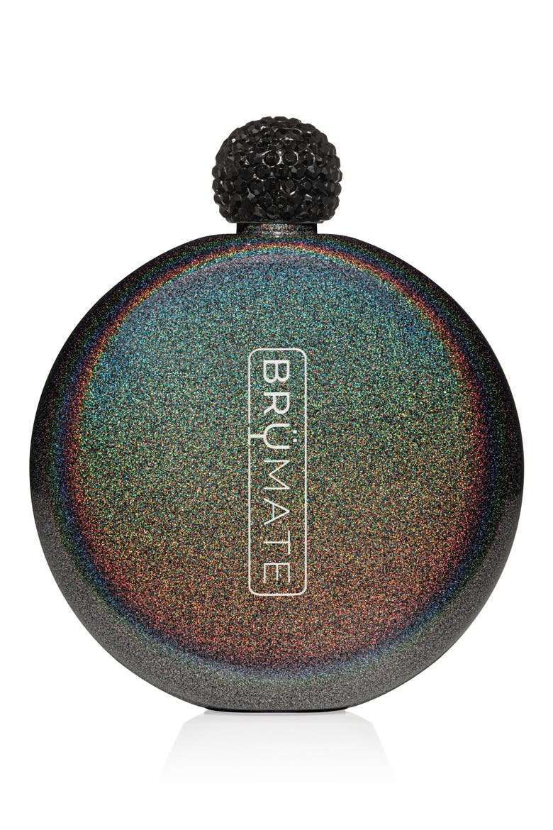 Glitter Flask, Main, color, GLITTER CHARCOAL