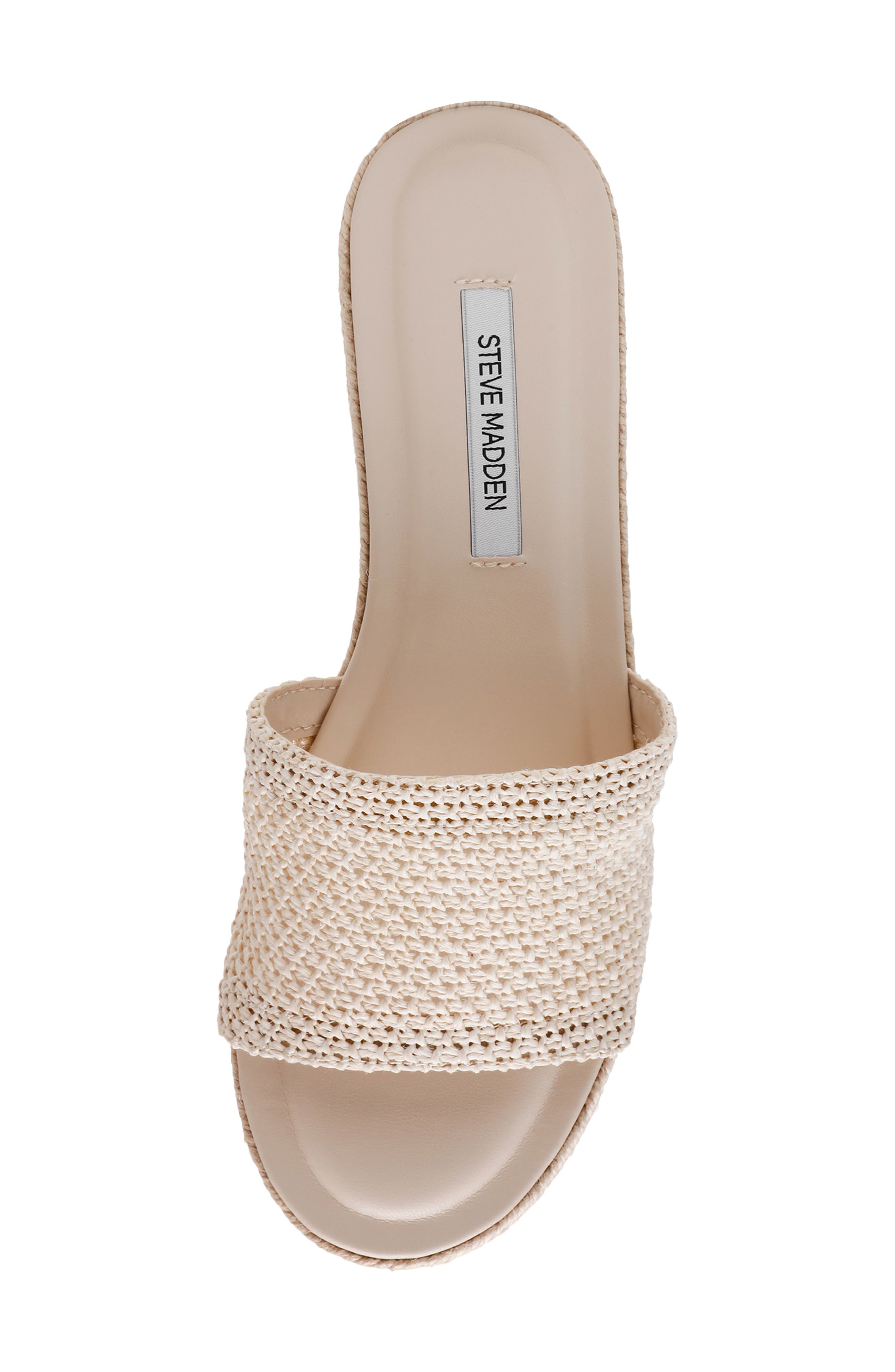 Trippy Platform Sandal, Alternate, color, NATURAL