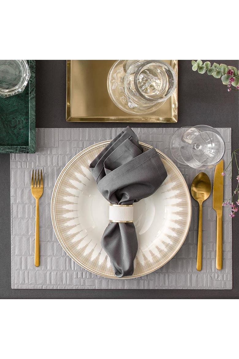 George Placemat, Alternate, color, Grey