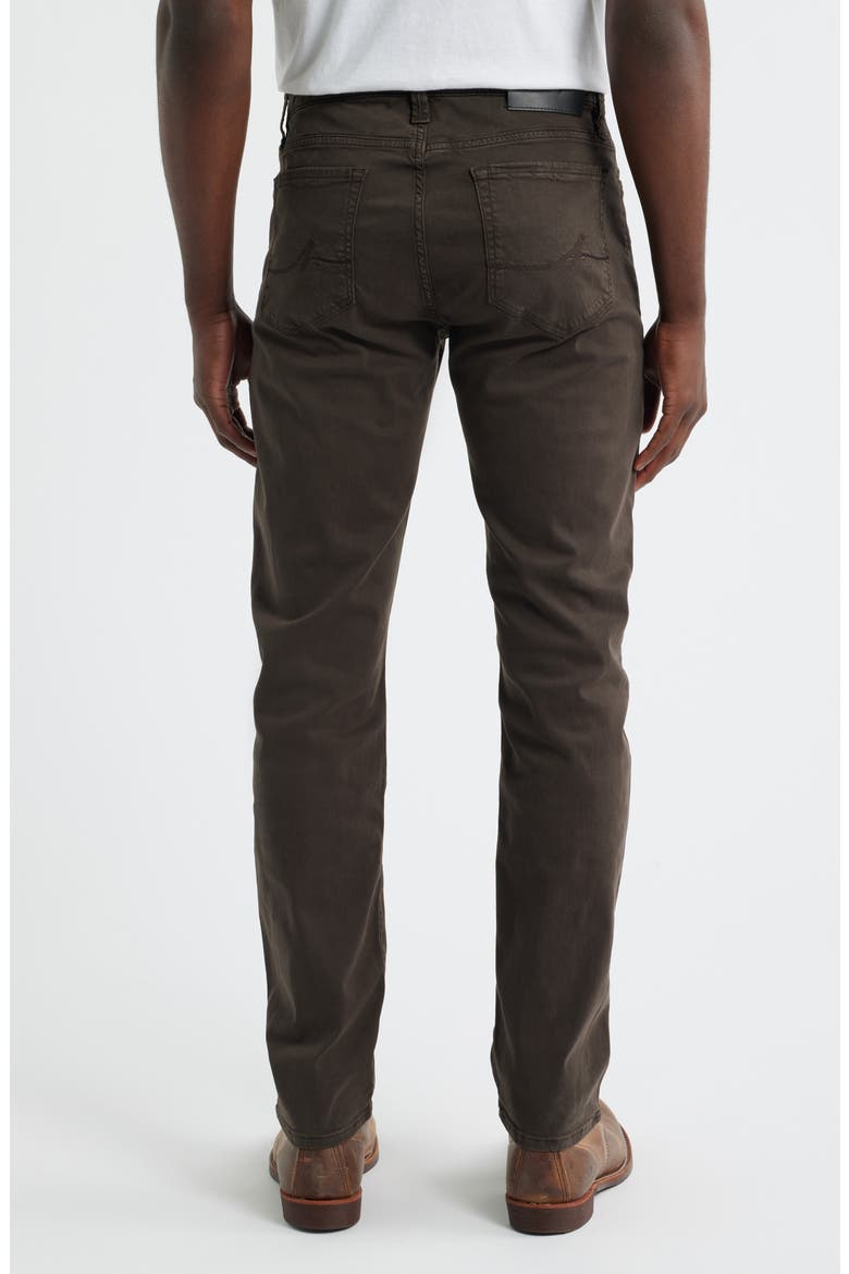 Courage Straight Leg Twill Pants, Alternate, color, BRUNETTE TWILL