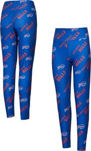 CONCEPTS SPORT Women's Concepts Sport Royal Buffalo Bills Breakthrough Allover Print Knit Leggings