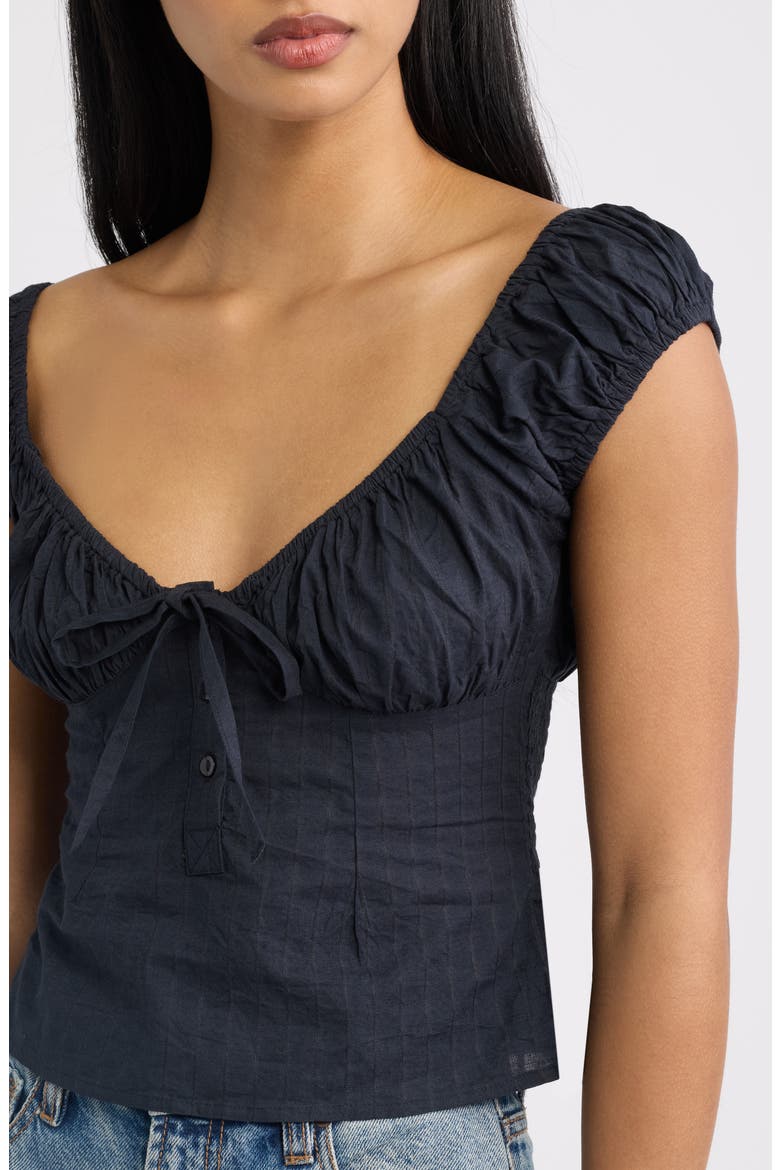 Hallie Blouse, Alternate, color, BLACK