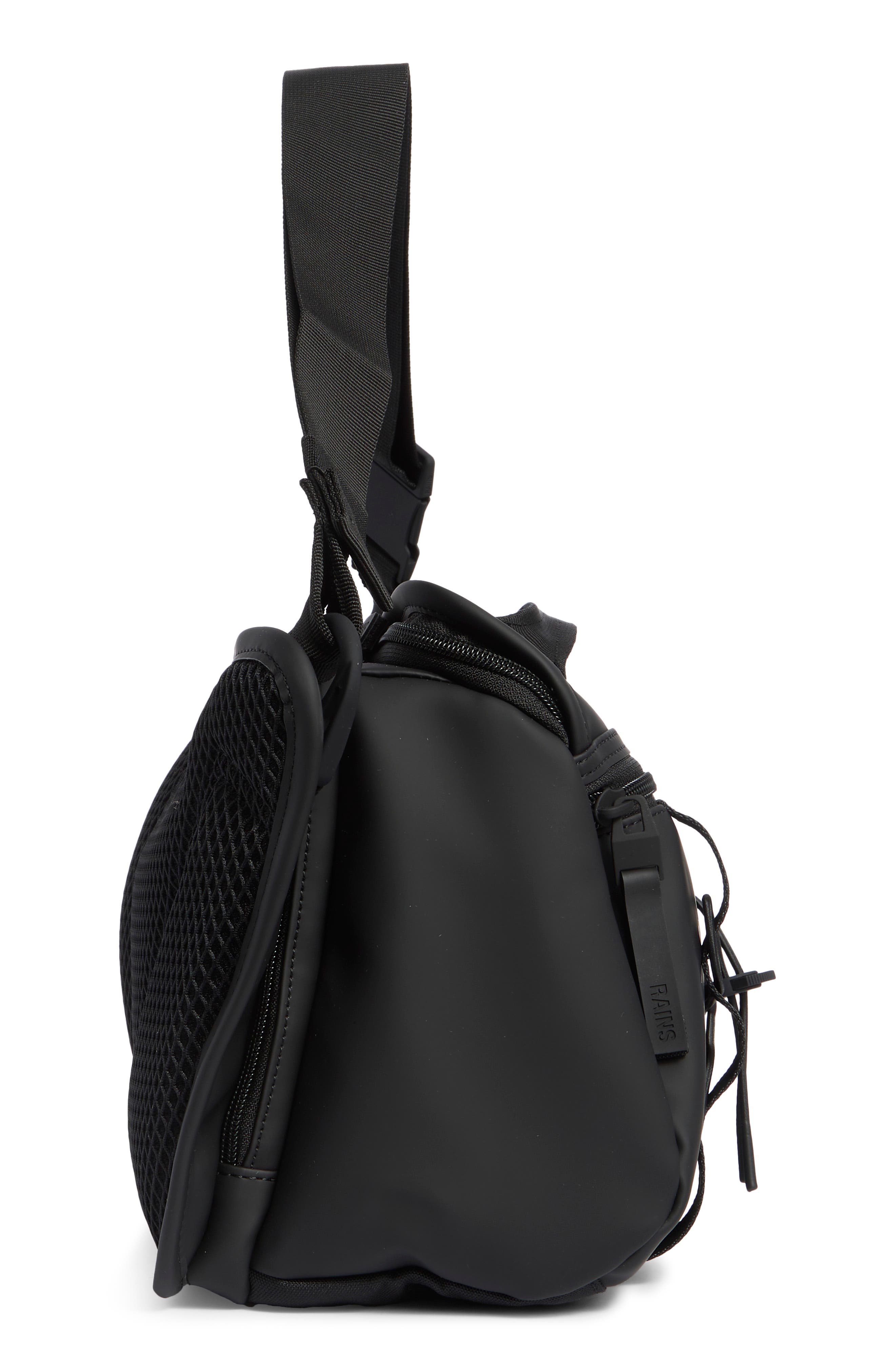 Rains Trailmount Messenger Bag, Alternate, color, Black