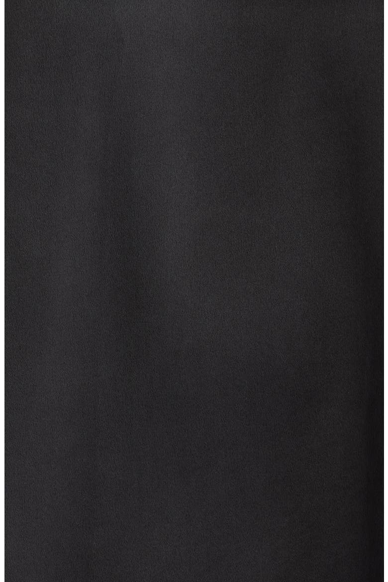 Washable Silk Short Pajamas, Alternate, color, IMMERSED BLACK