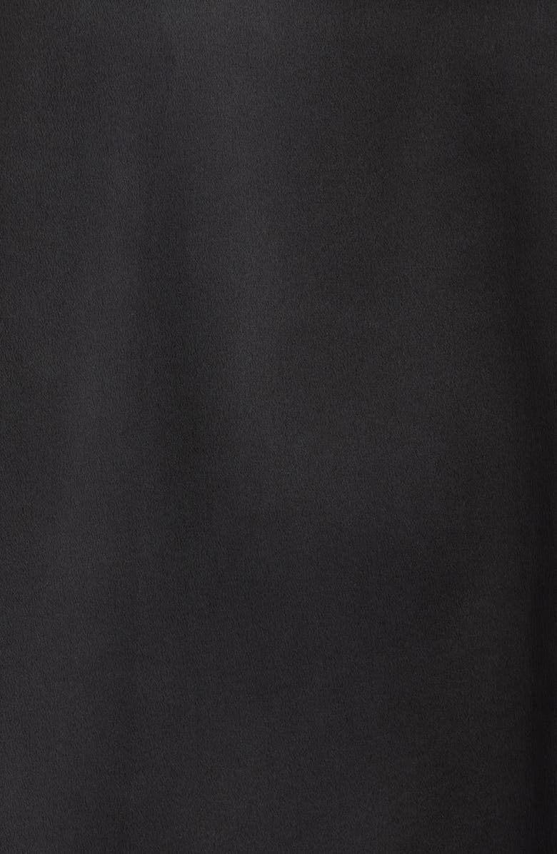 Lunya Washable Silk Short Pajamas, Alternate, color, Immersed Black