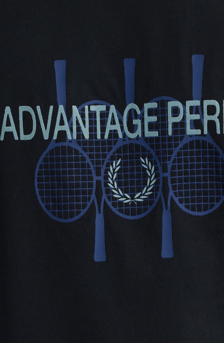 Fred Perry Advantage Perry Cotton Graphic T-Shirt, Alternate, color, Black