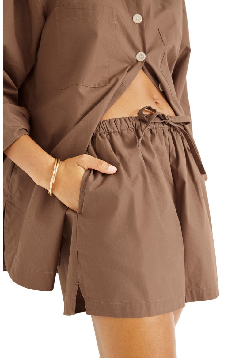 Parker Cover-Up Shorts, Alternate, color, SAND