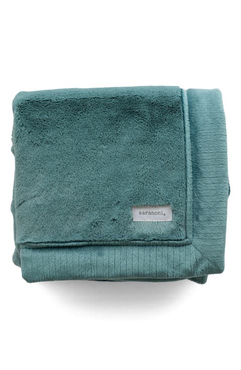 Lush Faux Fur Receiving Blanket