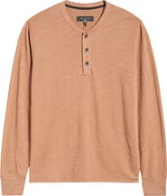 rag & bone Classic Slim Fit Henley