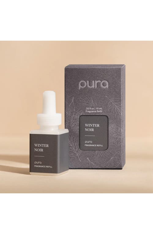 Pura 2-pack Diffuser Fragrance Refills In Winter Noir