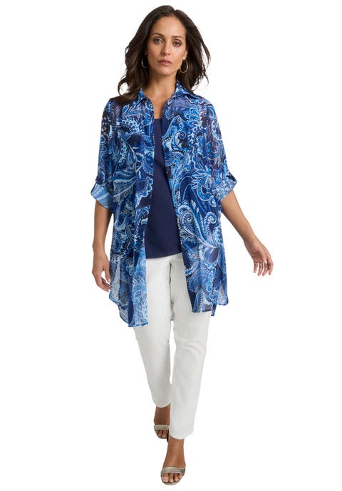 Sheer Georgette Mega Tunic (Plus Available)