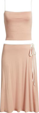 Free People Opal Tank & Skirt Set