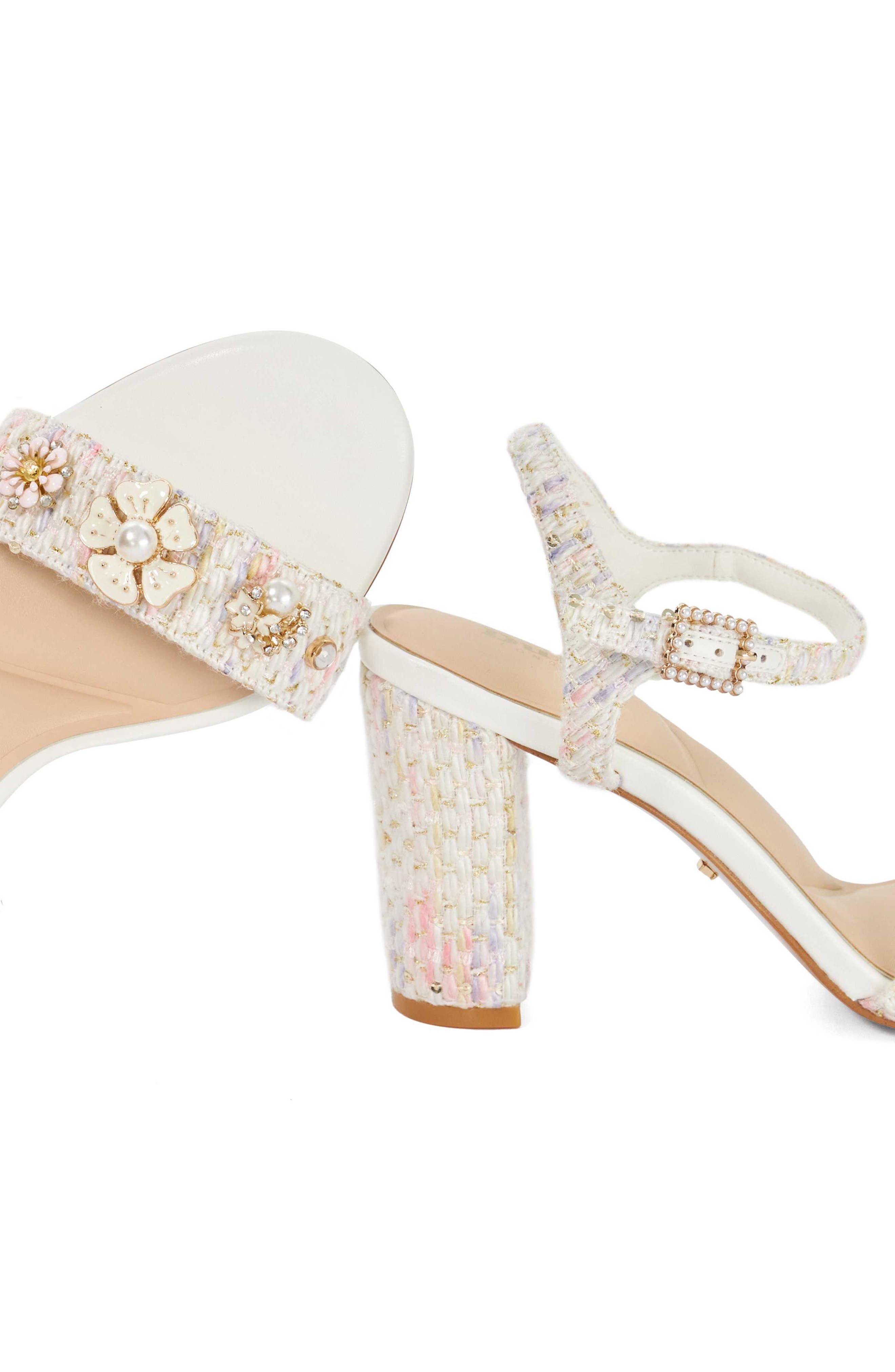 Dune London Mention Ankle Strap Sandal, Alternate, color, 