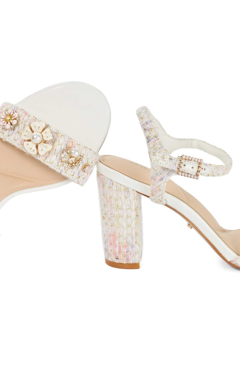 Dune London Mention Ankle Strap Sandal, Alternate, color,