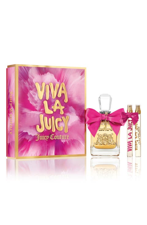 Viva La Juicy Eau de Parfum 3-Piece Fragrance Gift Set $190 Value