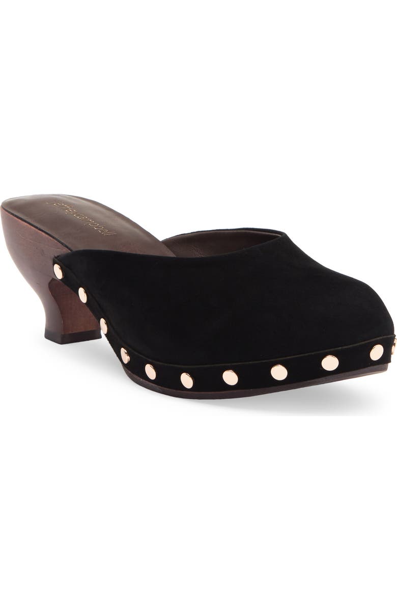 Jeffrey Campbell Cloguette Mule, Main, color, Black Suede