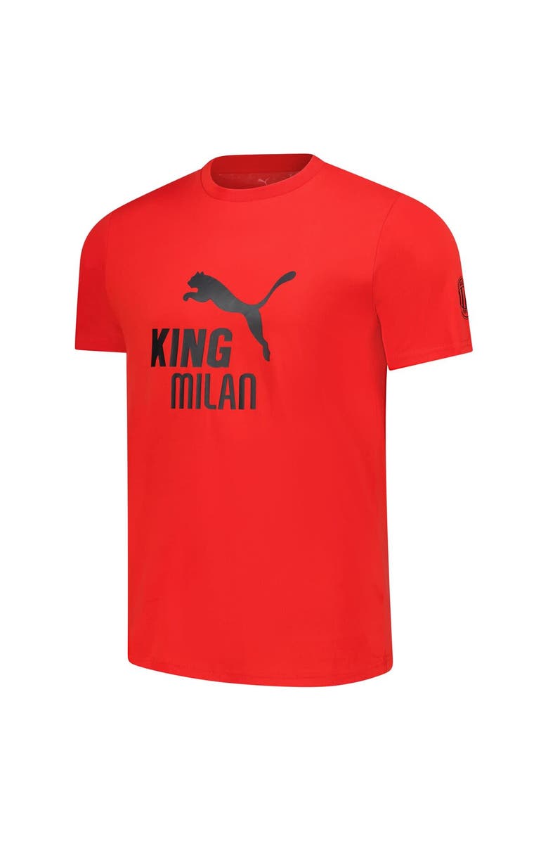 PUMA Men's Puma Red AC Milan 2025/26 King Logo T-Shirt, Alternate, color, Red