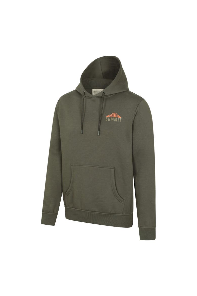 Reach The Summit Grid Hoodie, Alternate, color, Khaki Green